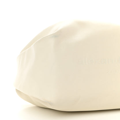 Alexander Wang Lambskin Mini Scrunchie Bag White 6 of 7