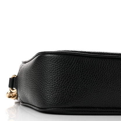 Gucci Pebbled Calfskin Small Soho Disco Bag Black 9 of 11