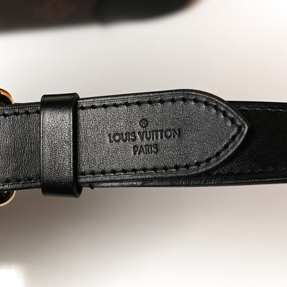 Louis Vuitton Monogram Odeon MM Black 6 of 13