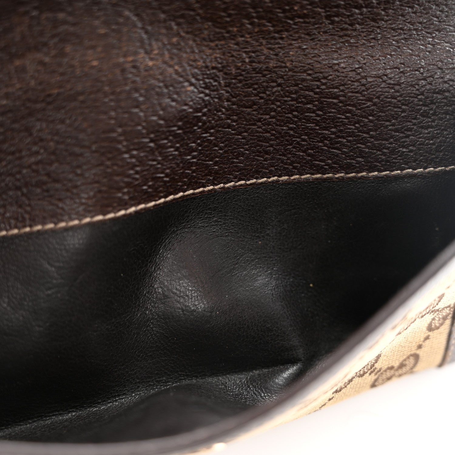 Gucci Crystal Monogram Continental Charmy Wallet Brown 18 of 18