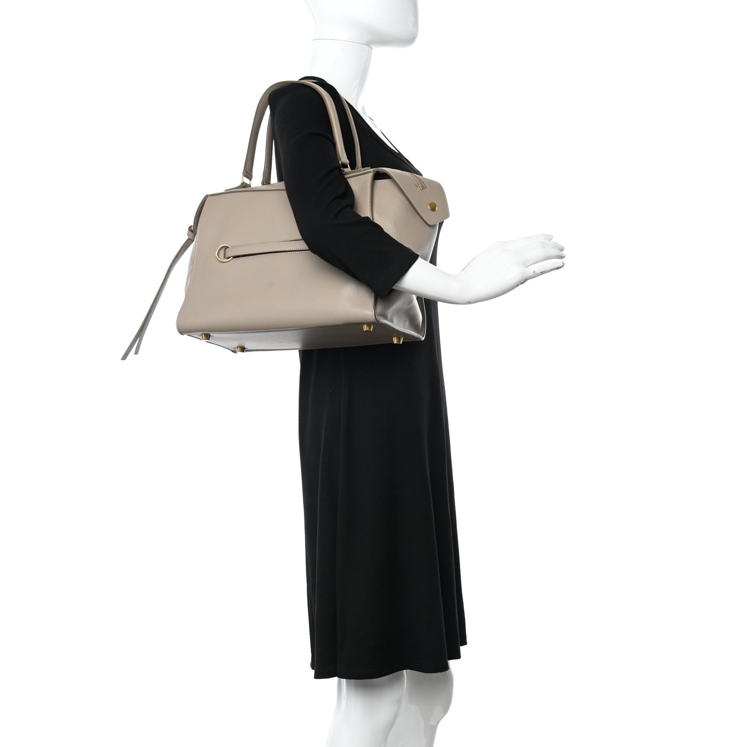 Celine Smooth Calfskin Small Ring Bag Light Taupe 2 of 16