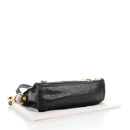 Balenciaga Agneau Giant 12 Gold Hardware Mini City Black 4 of 7