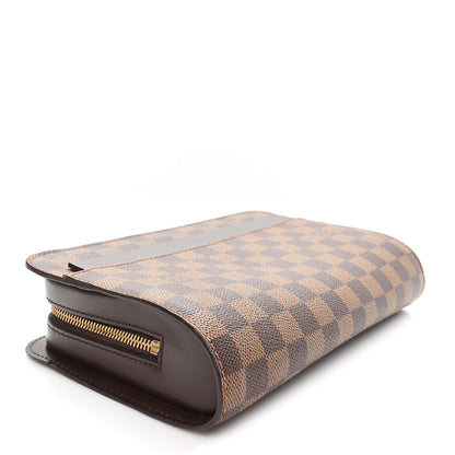 Louis Vuitton Damier Ebene Pochette Saint Louis Clutch 4 of 6