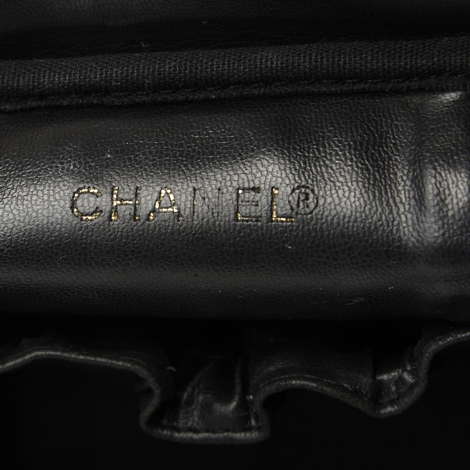 Chanel Caviar Cosmetic Vanity Bag Black 8 of 8