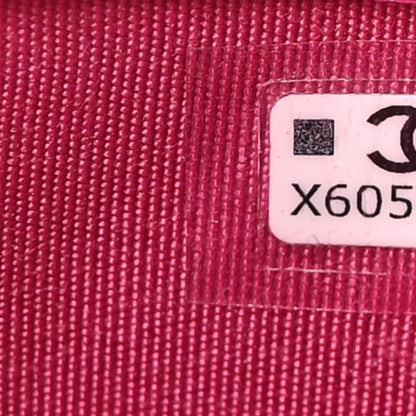 Chanel Caviar Quilted Card Holder Fuchsia 8 of 8