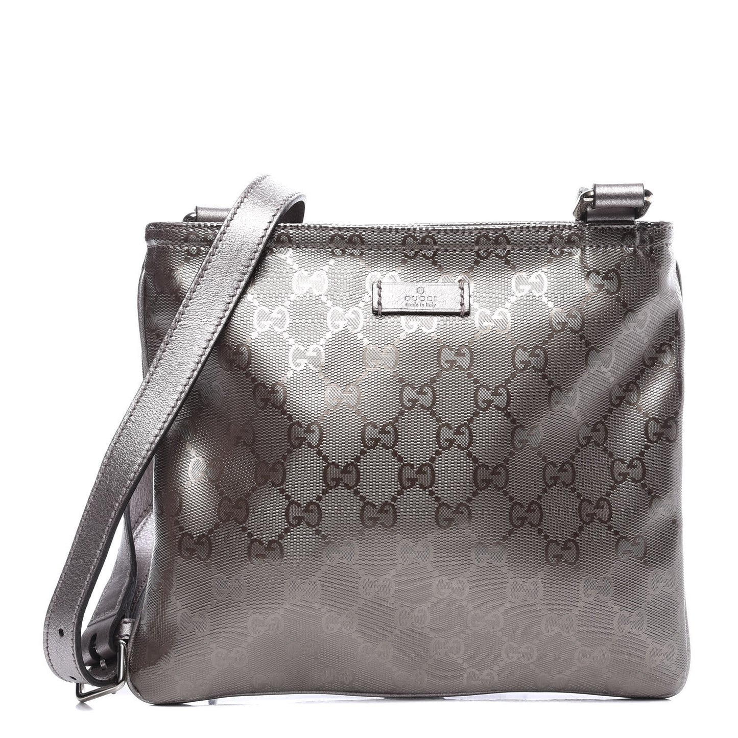 Imprime Monogram Small Flat Messenger Bag Mauve