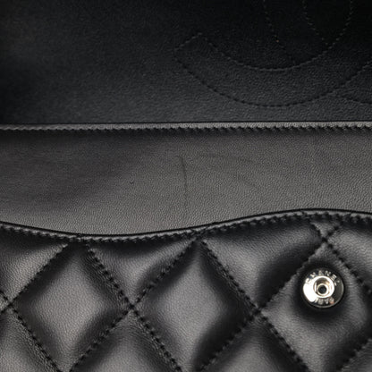 Chanel Lambskin Quilted Jumbo Double Flap So Black 7 of 7