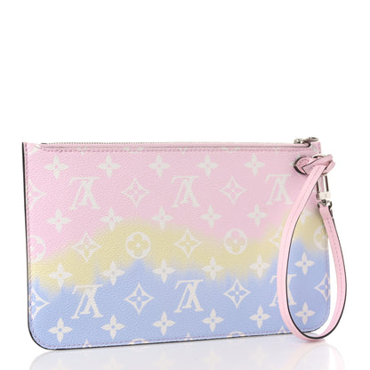 Louis Vuitton Monogram Escale Neverfull MM GM Pochette Pastel 3 of 8