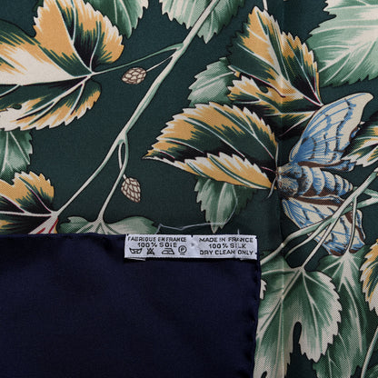 Hermes Silk L'Arbre de Soie Scarf 90 5 of 5