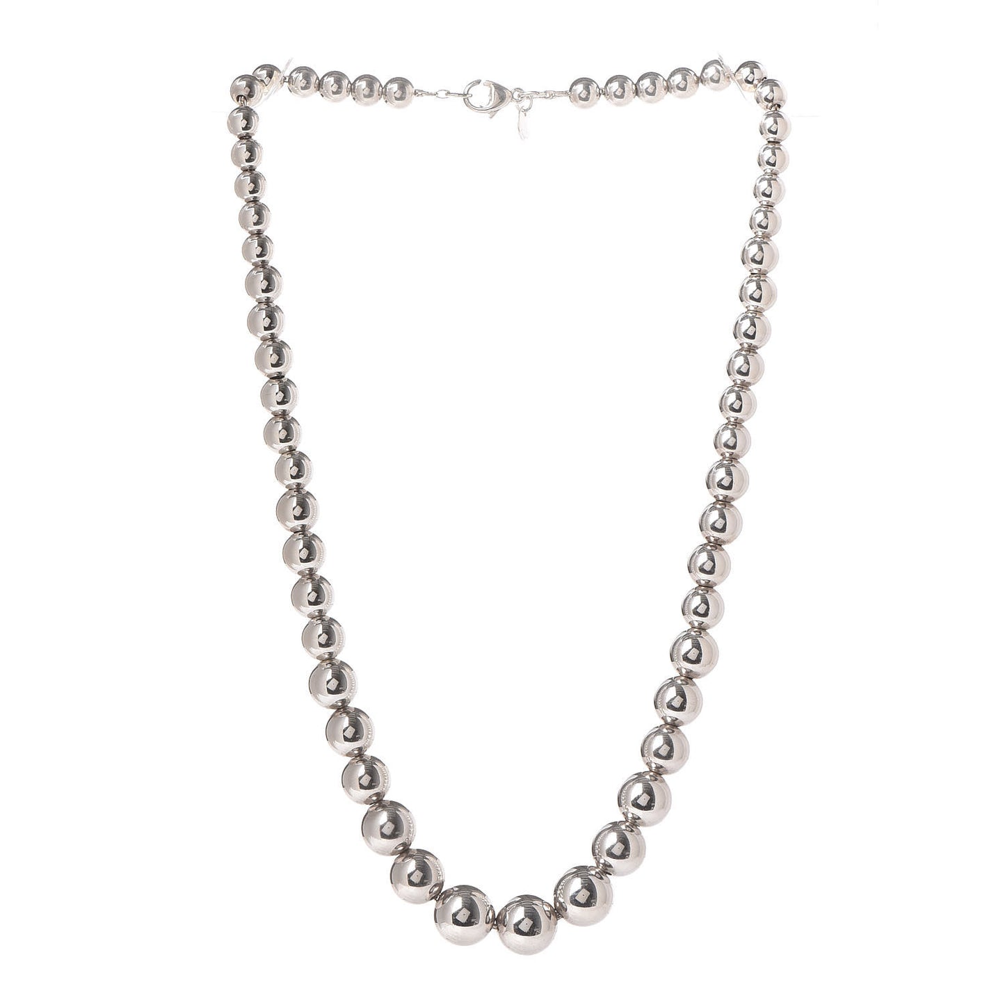 Sterling Silver HardWear Graduated Ball Necklace