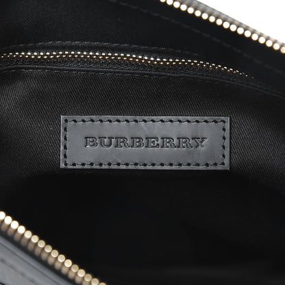Burberry London Check Beckley Crossbody Messenger Bag Chocolate Black 6 of 7