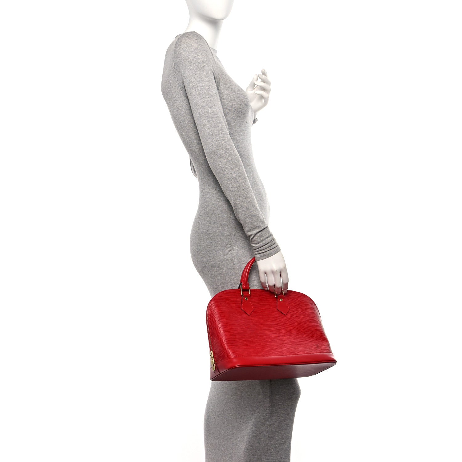Louis Vuitton Epi Alma PM Castillan Red 2 of 13