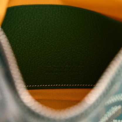 Goyard Goyardine Mini Senat Pochette Green 6 of 8