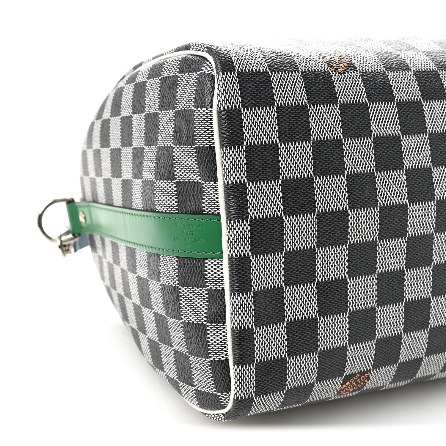 Louis Vuitton Damier Speedy Bandouliere 30 Black White 9 of 10