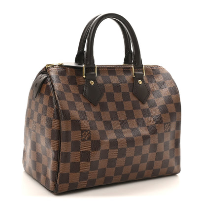 Louis Vuitton Damier Ebene Speedy 25 3 of 10