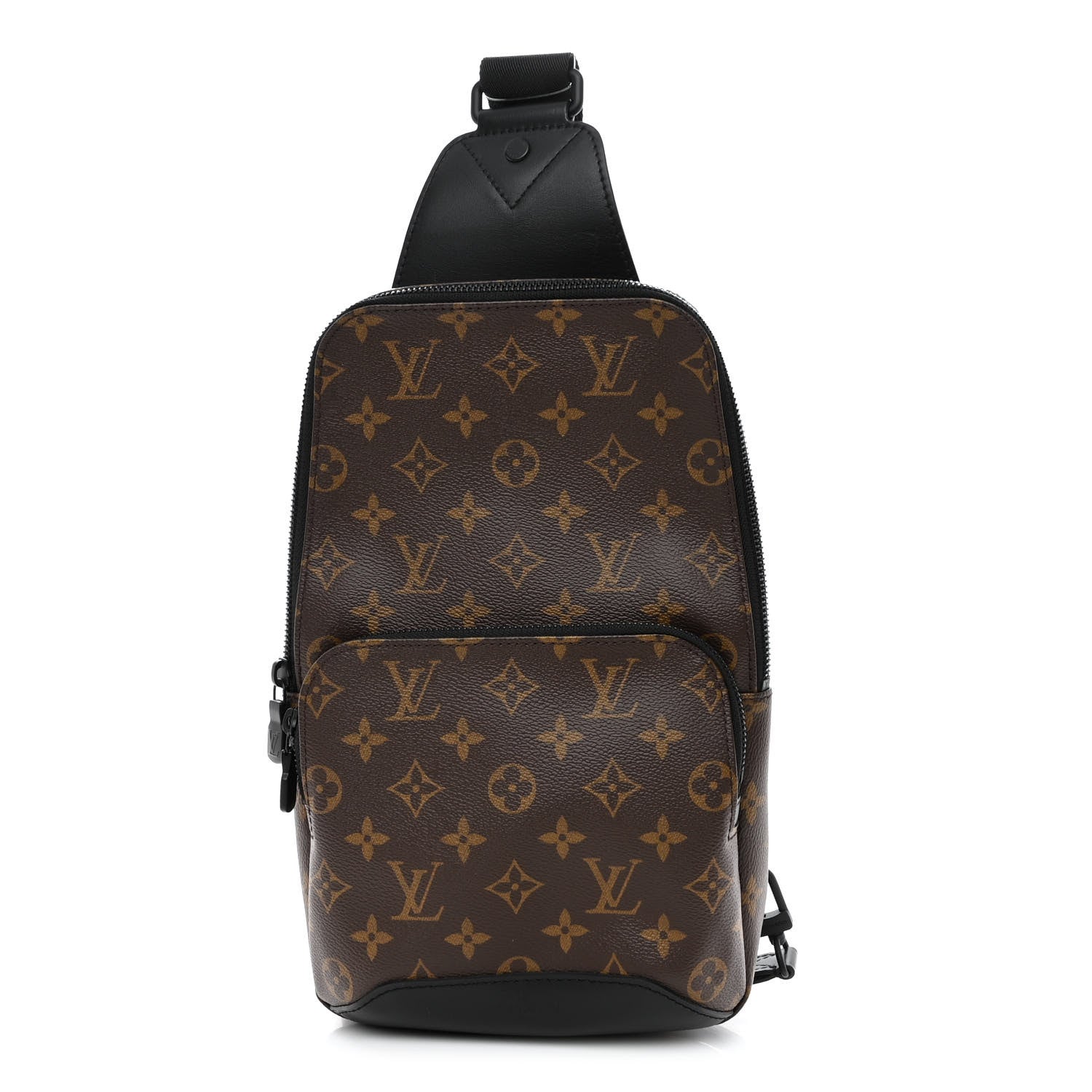 Louis Vuitton Monogram Macassar Avenue Sling Bag 1 of 9