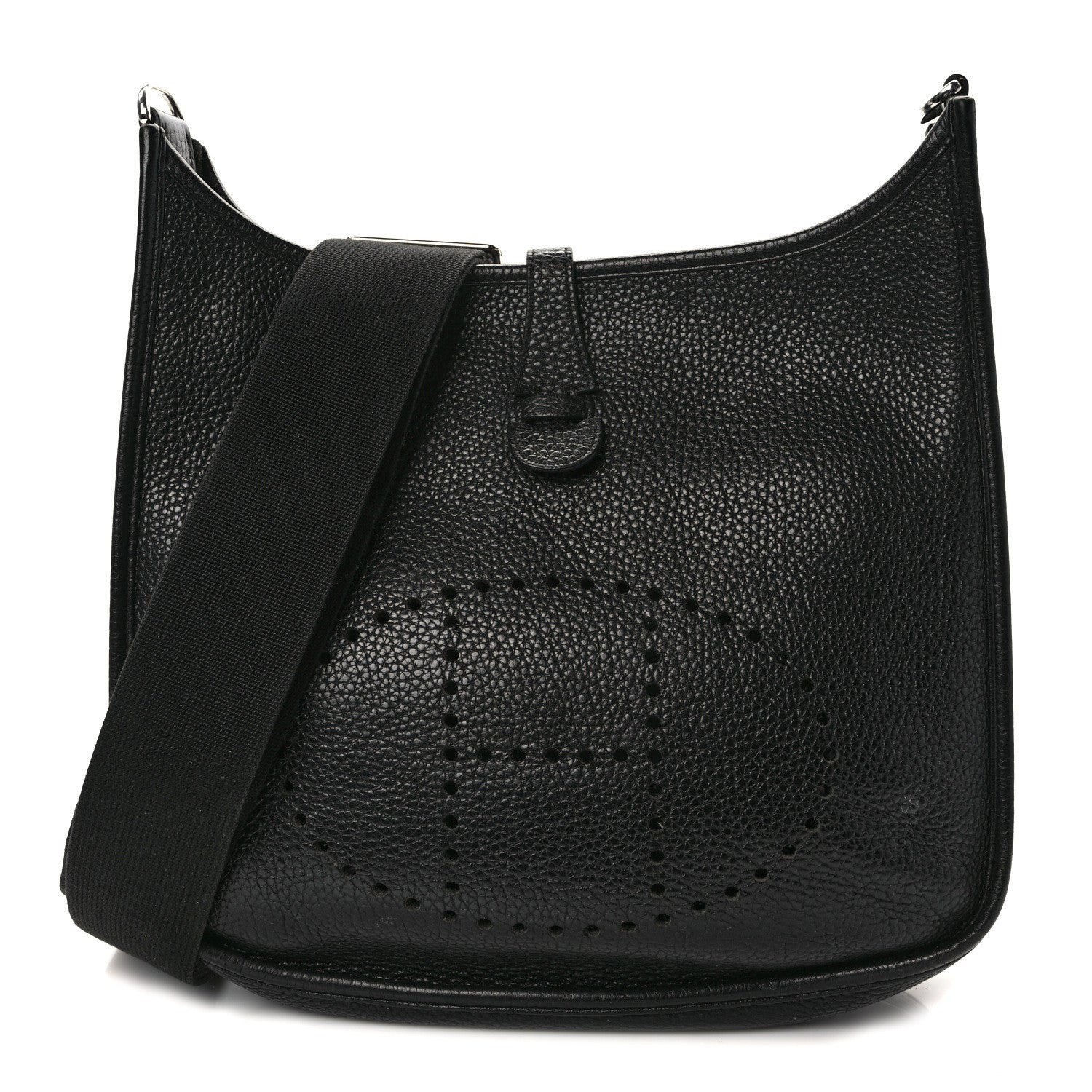 Hermes Taurillon Clemence Evelyne III PM Black 1 of 15