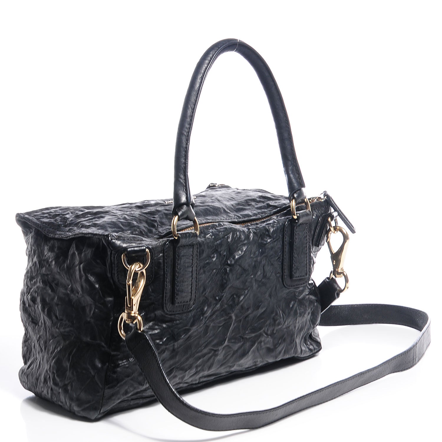 Givenchy Tumbled Sheepskin Medium Pandora Bag Black 3 of 10