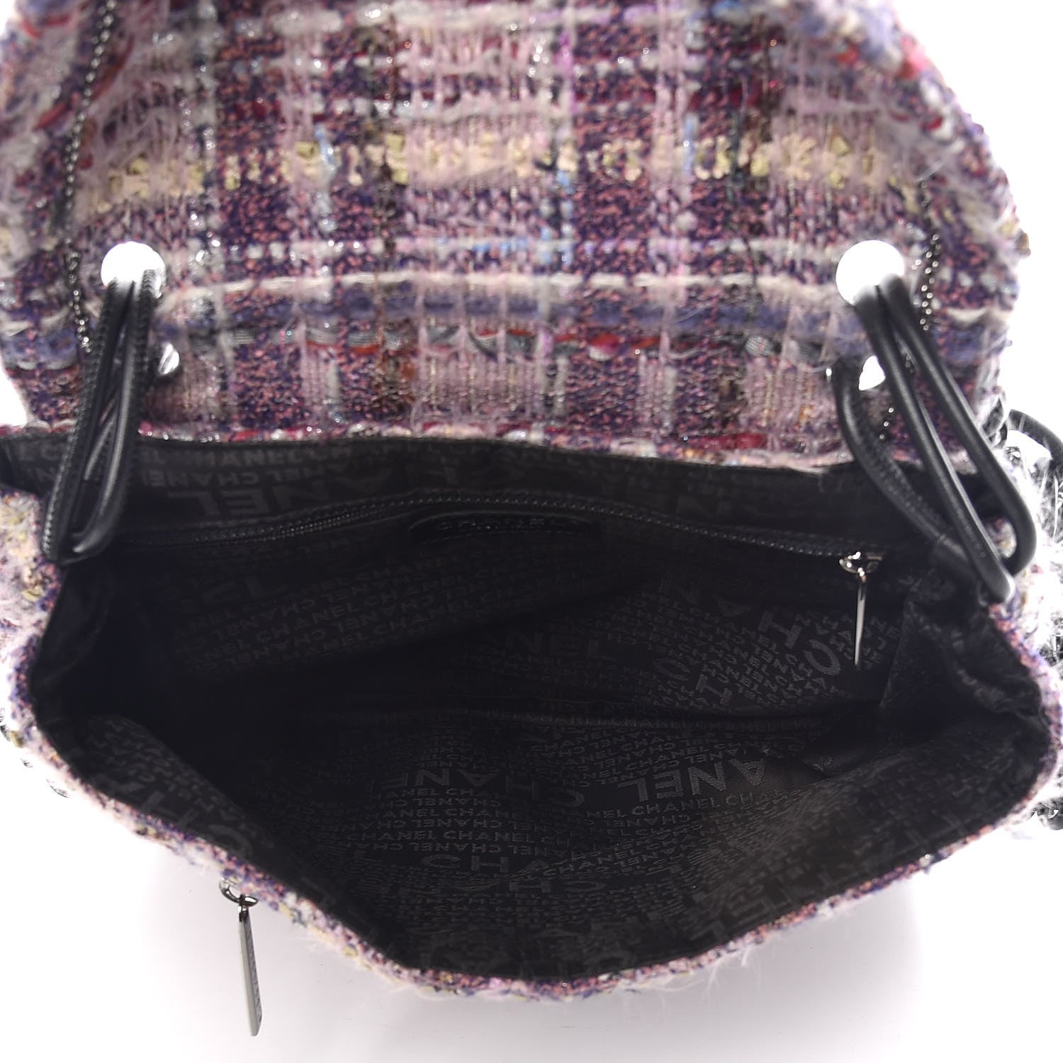 Chanel Tweed Camellia Messenger Multicolor 5 of 10
