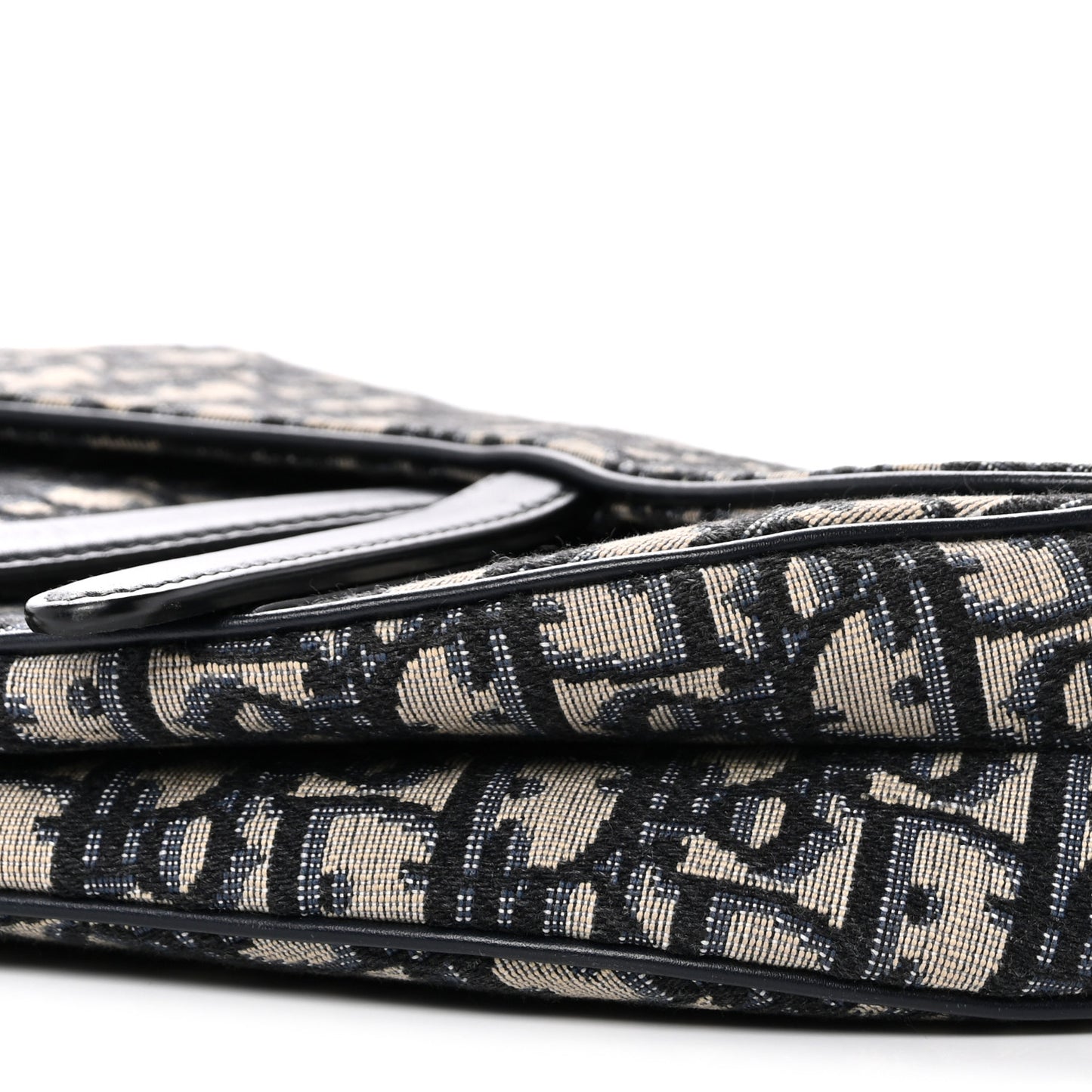 Oblique Saddle Bag Blue