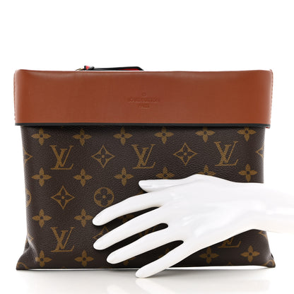 Louis Vuitton Monogram Tuileries Pochette Caramel 2 of 8