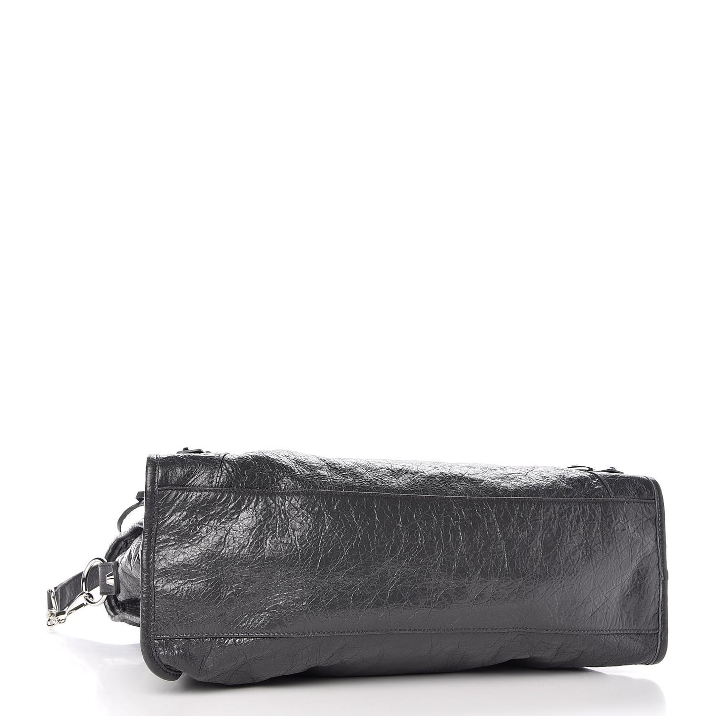 Agneau Classic Silver Hardware City Gris Fossile Anthracite