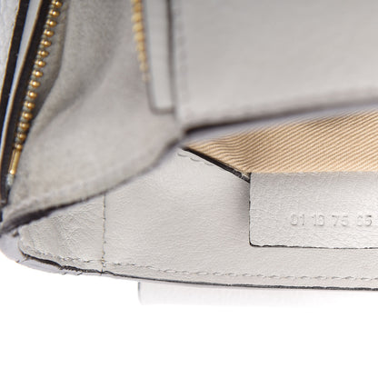 Chloe Suede Calfskin Mini Faye Backpack Airy Grey 8 of 9