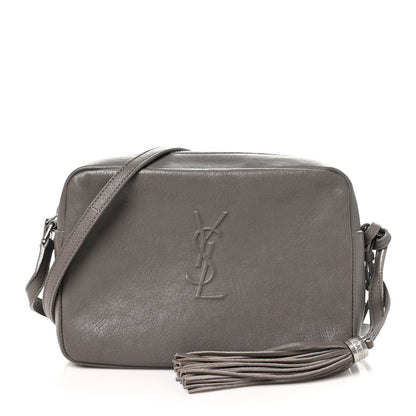 Saint Laurent Calfskin Monogram Small Lou Camera Bag Fog 1 of 11