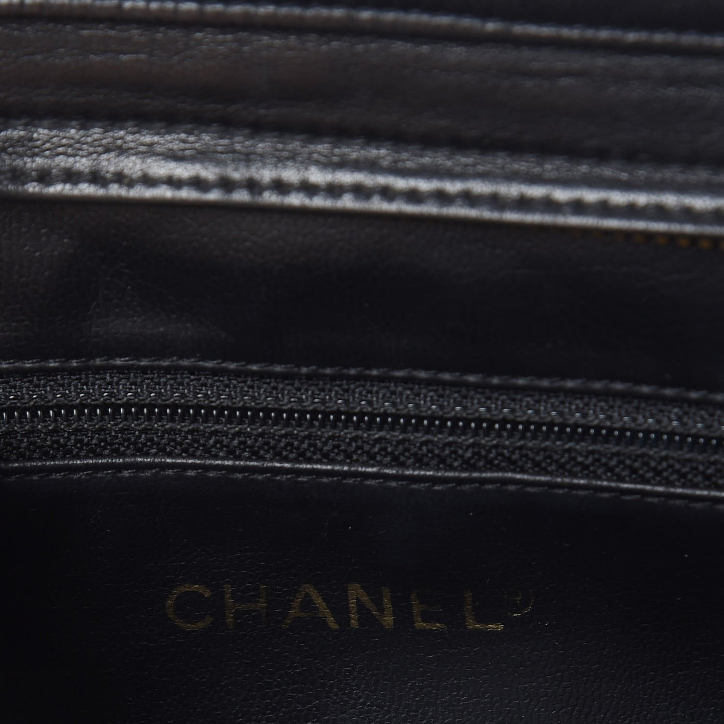 Lambskin CC Shoulder Bag Black