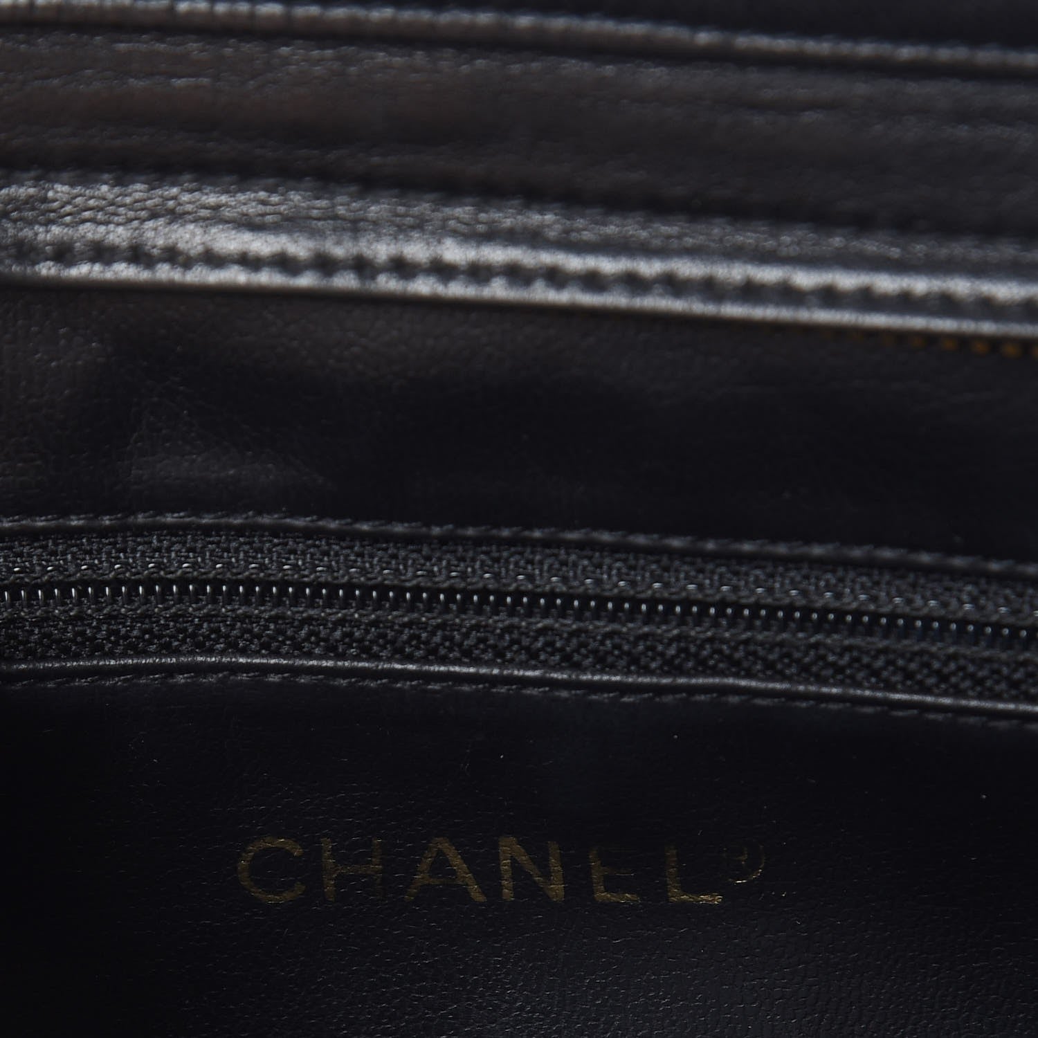Chanel Lambskin CC Shoulder Bag Black 6 of 13
