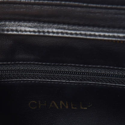 Chanel Lambskin CC Shoulder Bag Black 6 of 13