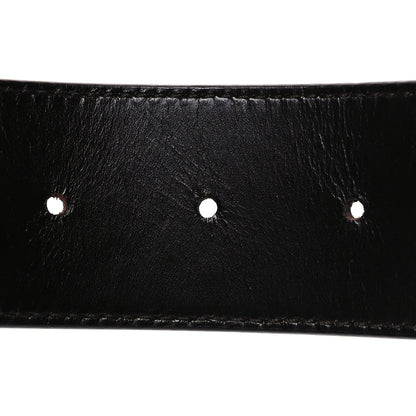 Gucci Calfskin Web Interlocking G Belt 90 36 Red 4 of 8
