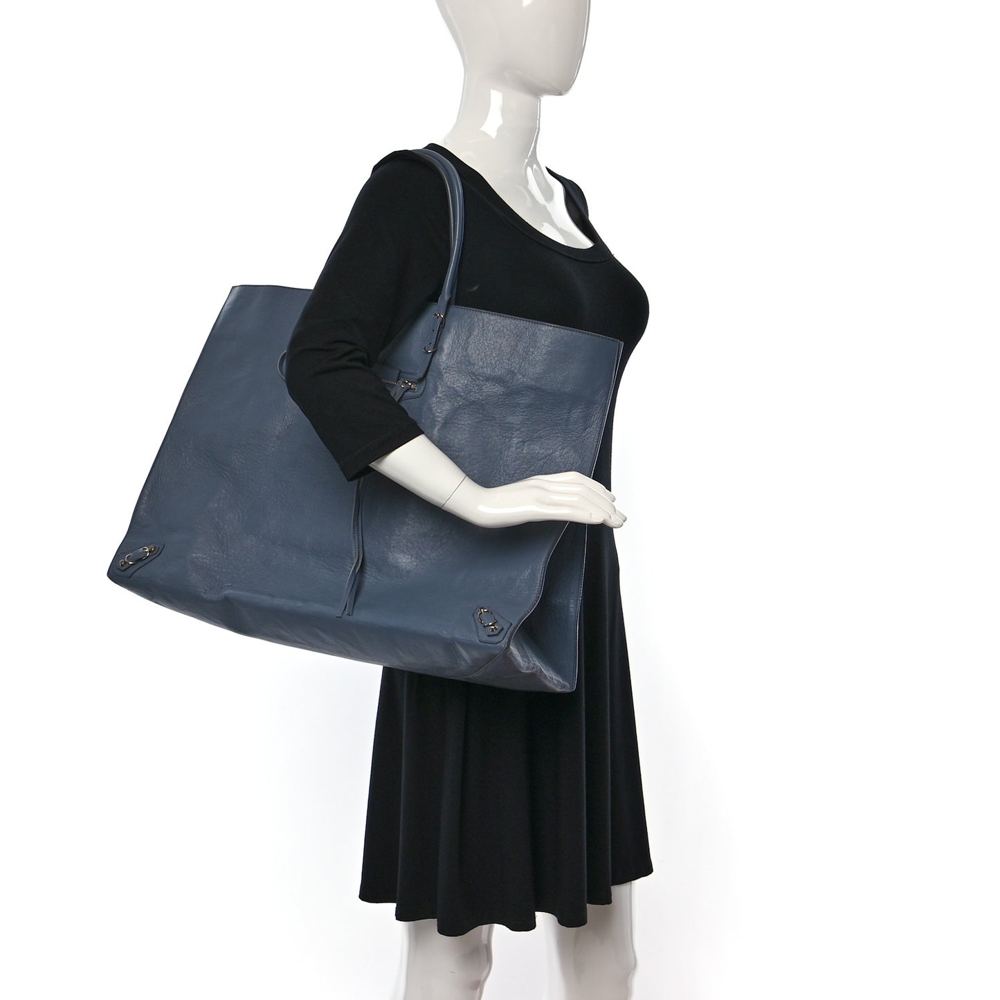 Veau Papier A3 Tote Grey