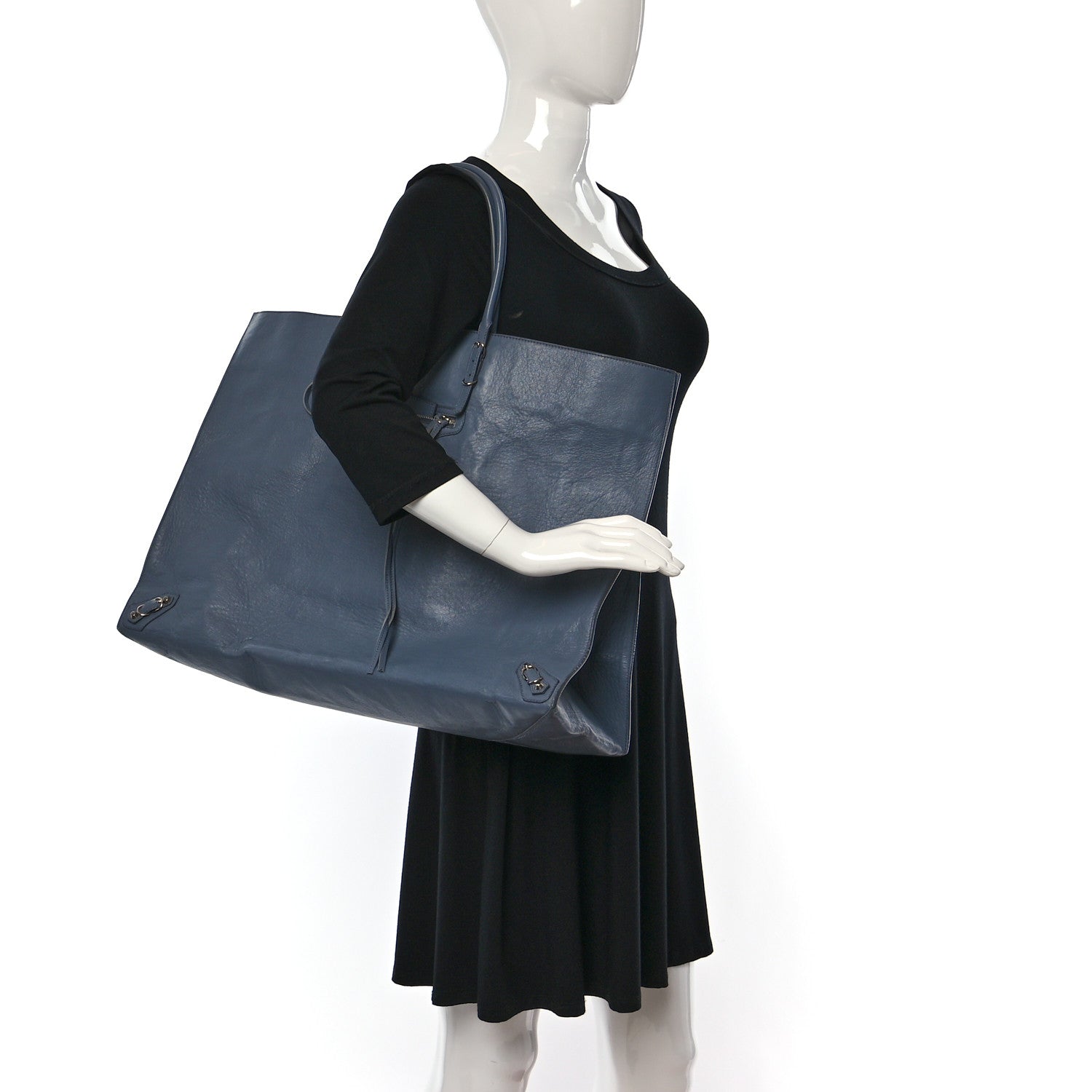 Balenciaga Veau Papier A3 Tote Grey 2 of 17