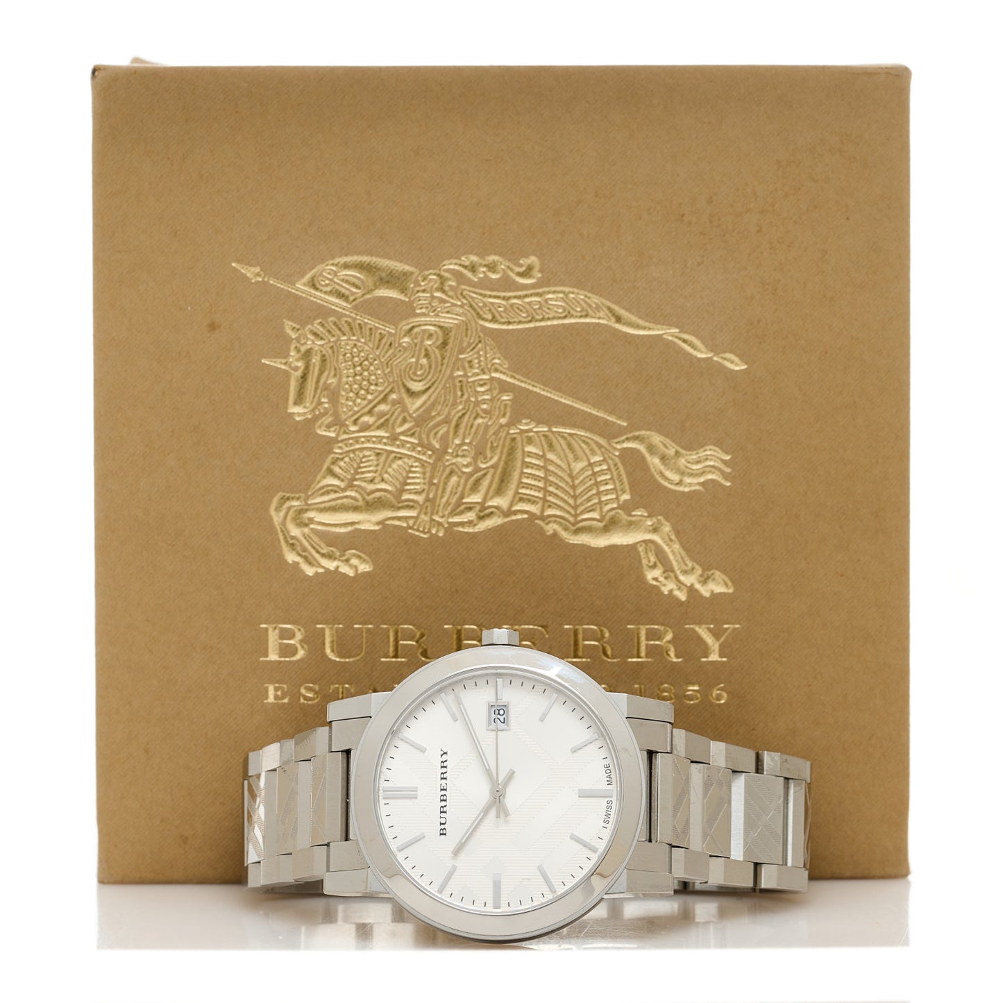 Stainless Steel 38mm The City Quartz Watch BU9037