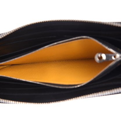 Goyard Goyardine Matignon Zip Around GM Wallet Black 6 of 10