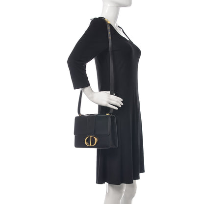 Christian Dior Smooth Calfskin 30 Montaigne Flap Bag Black 2 of 9