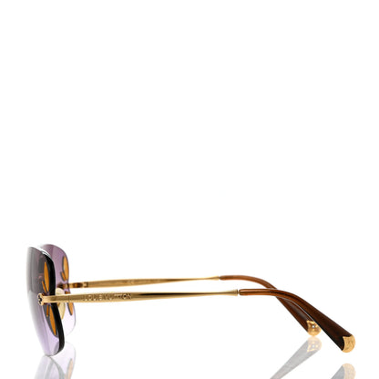 Louis Vuitton Lily Sunglasses Z0371U Purple 3 of 7