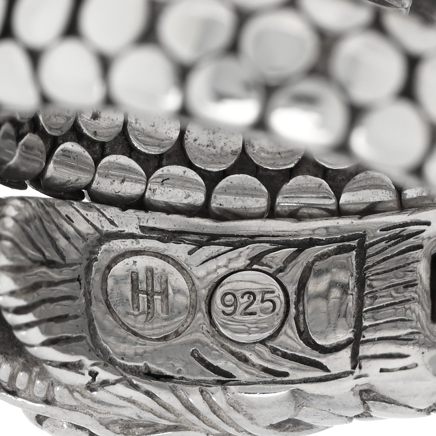 John Hardy Sterling Silver Legends Naga Dragon Coil Ring 57 8 4 of 4