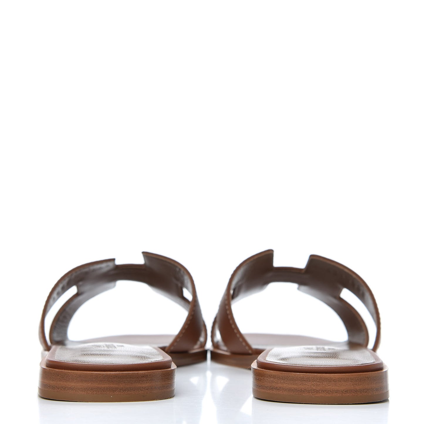 Box Calfskin Oran Sandals 37 Gold