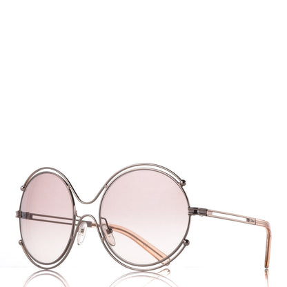 Chloe Isidora Oversized Round Sunglasses CE122S Gold 1 of 7