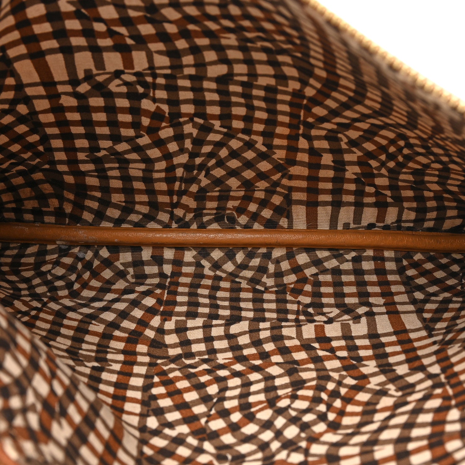 MCM Visetos Medium Liz Reversible Shopper Tote Cognac 10 of 22