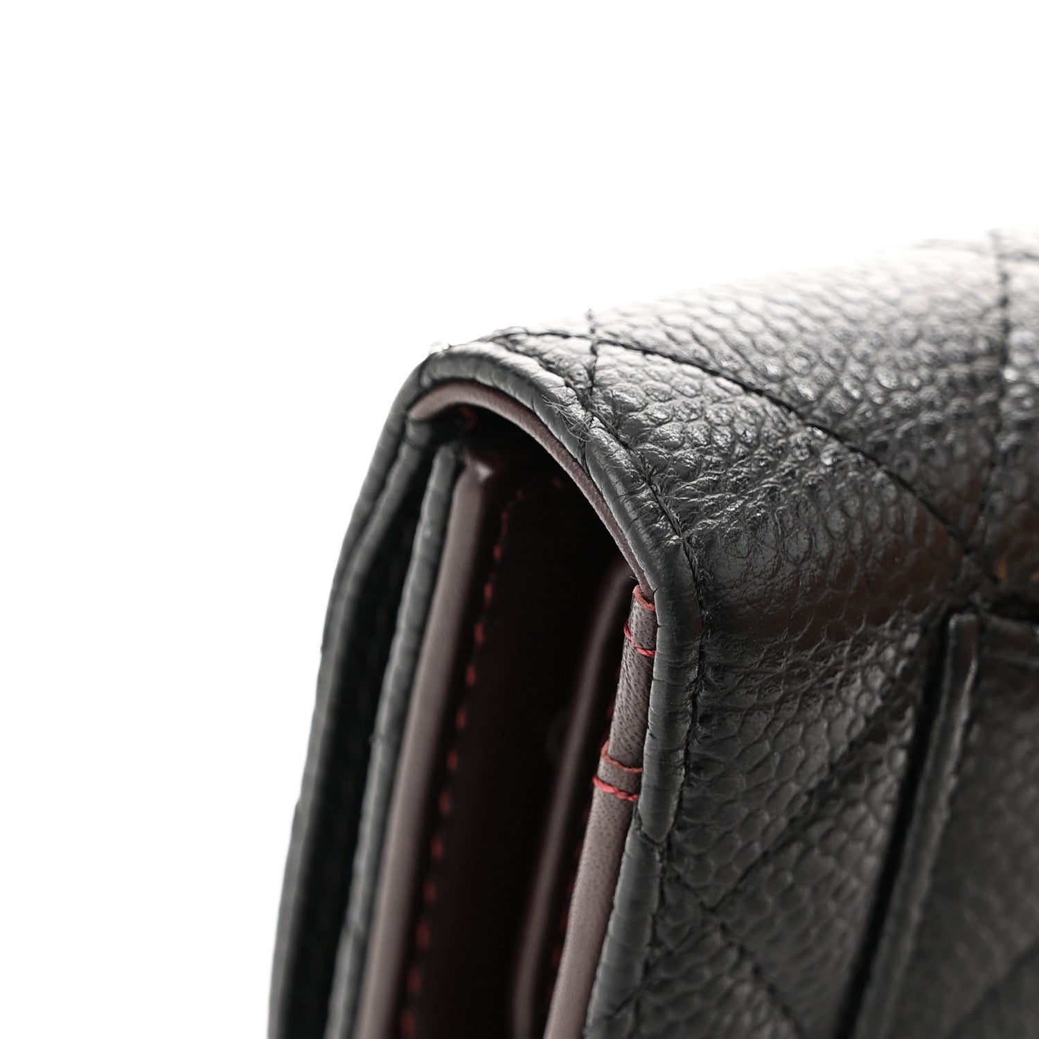Chanel Caviar Quilted Large Flap Wallet Black 9 of 10