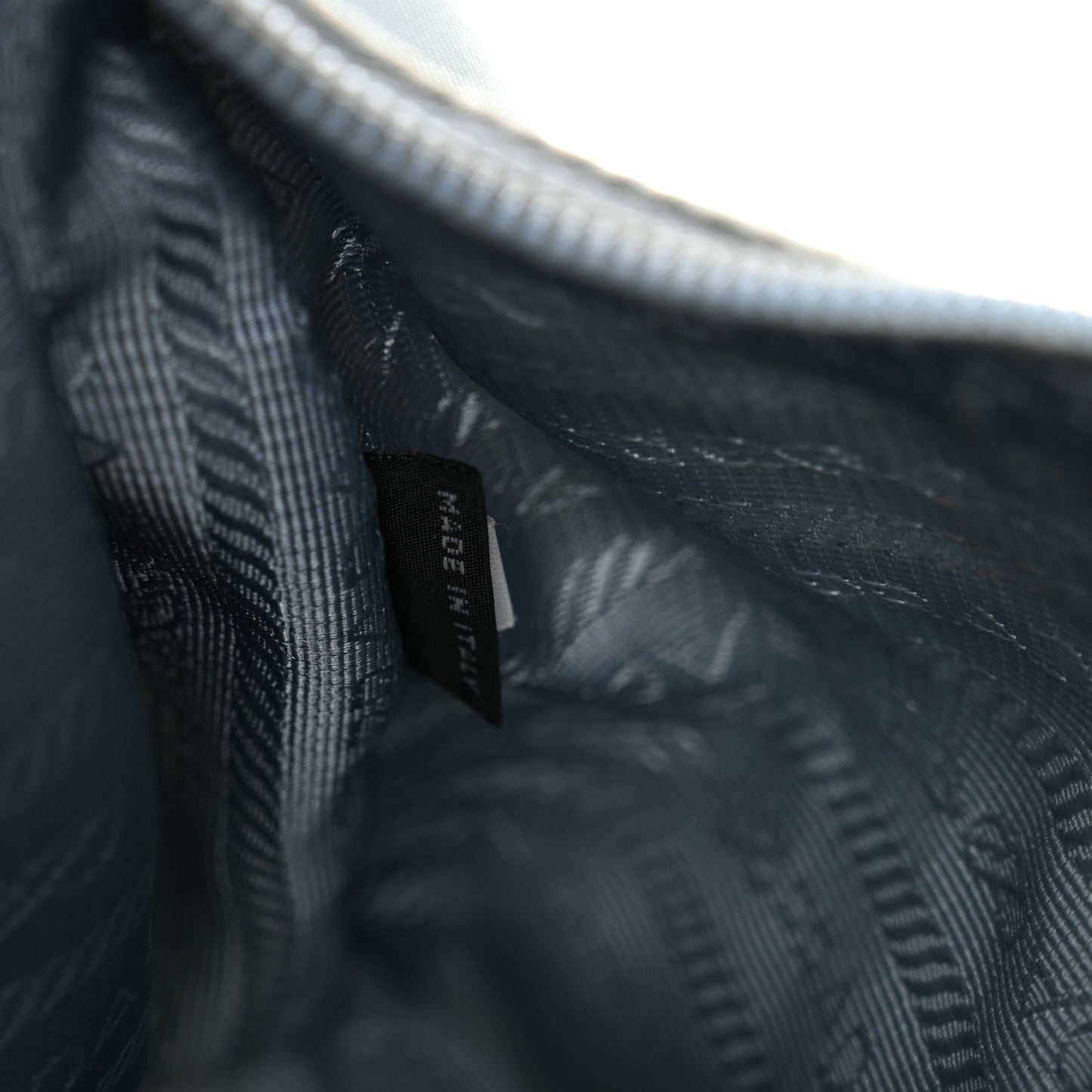 Tessuto Nylon Mini Re-Edition 2000 Bag Astrale