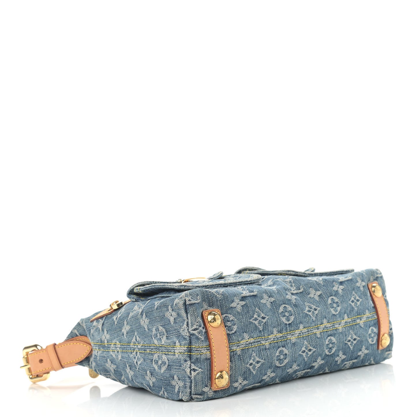 Monogram Denim Baggy PM Blue