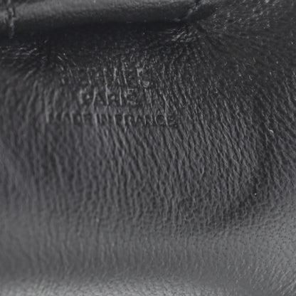 Hermes Milo Lambskin Grigri Rodeo Horse Bag Charm PM So Black 3 of 5