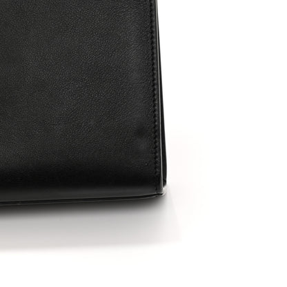 Saint Laurent Smooth Calfskin Medium Braided Monogram Kate Satchel Black 11 of 12
