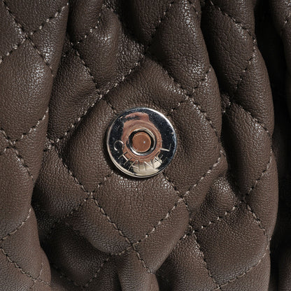 Chanel Washed Lambskin Chain Around Mini Messenger Taupe 9 of 9