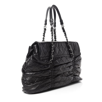 Chanel Lambskin Quilted Sharpei Flap Black 3 of 11