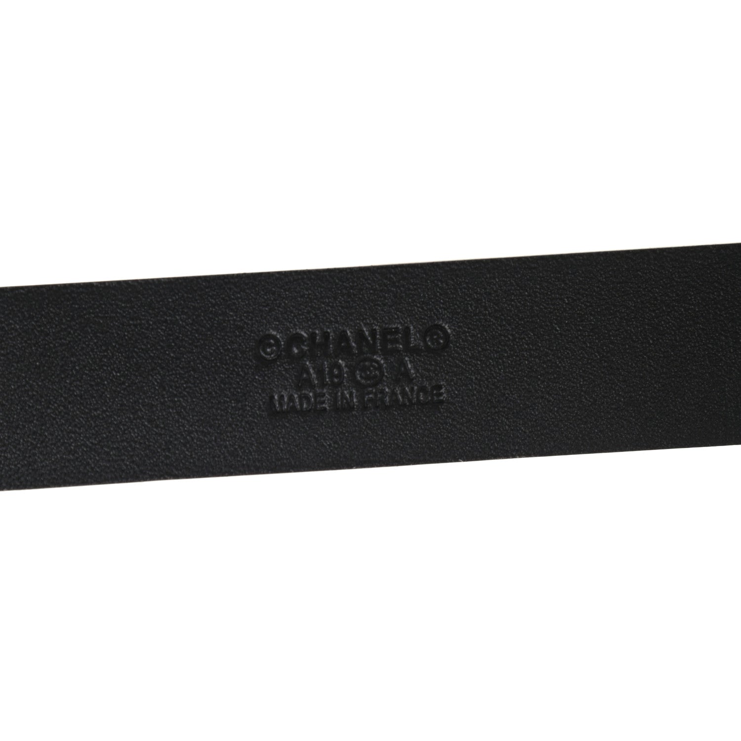 Chanel Metallic Calfskin Pearl Crystal Resin Logo Belt 70 28 Gold 3 of 5
